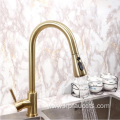 Commercial Single Handle Deck Mount Gold Tap